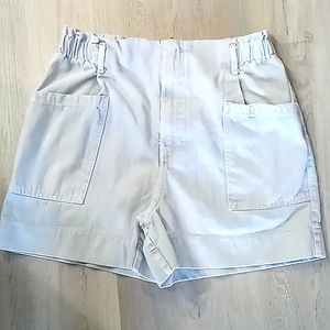 Pilcrow and the letter press by anthropology slim boyfriend shorts size 30